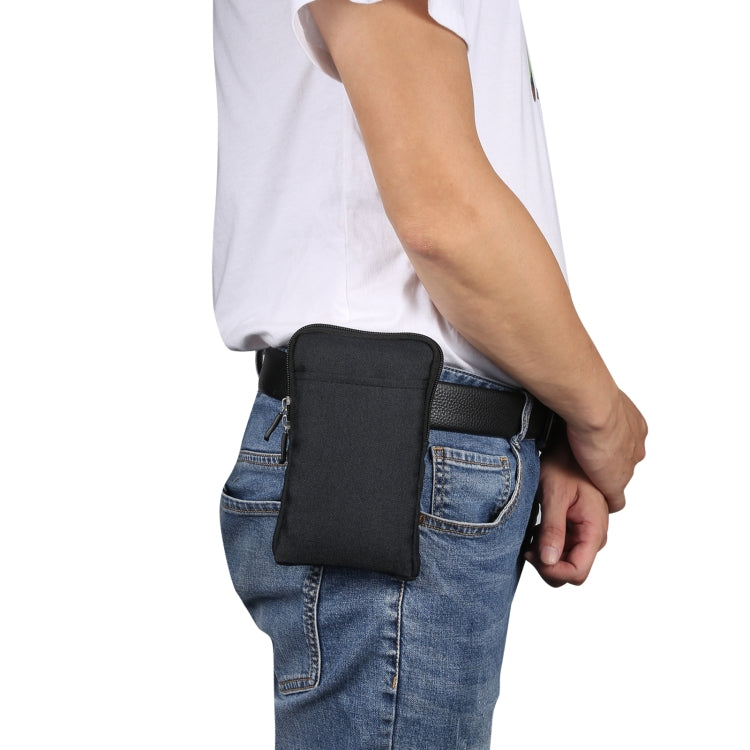 Universal Fashion Waterproof Casual Mobile Phone Waist Diagonal Bag, For 6.7-6.9 inch Phones, For 7.2 inch and Below Phones