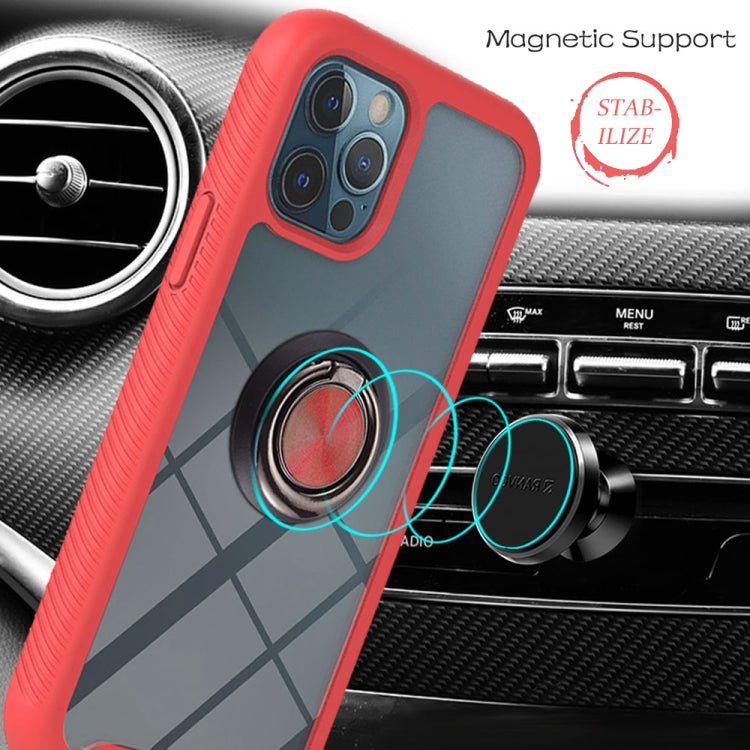 Starry Sky Solid Color Series Shockproof PC + TPU Protective Case with Ring Holder & Magnetic Function, For iPhone 11, For iPhone 11 Pro, For iPhone 11 Pro Max, For iPhone 12 mini, For iPhone 12 / 12 Pro, For iPhone 12 Pro Max��������������������������...