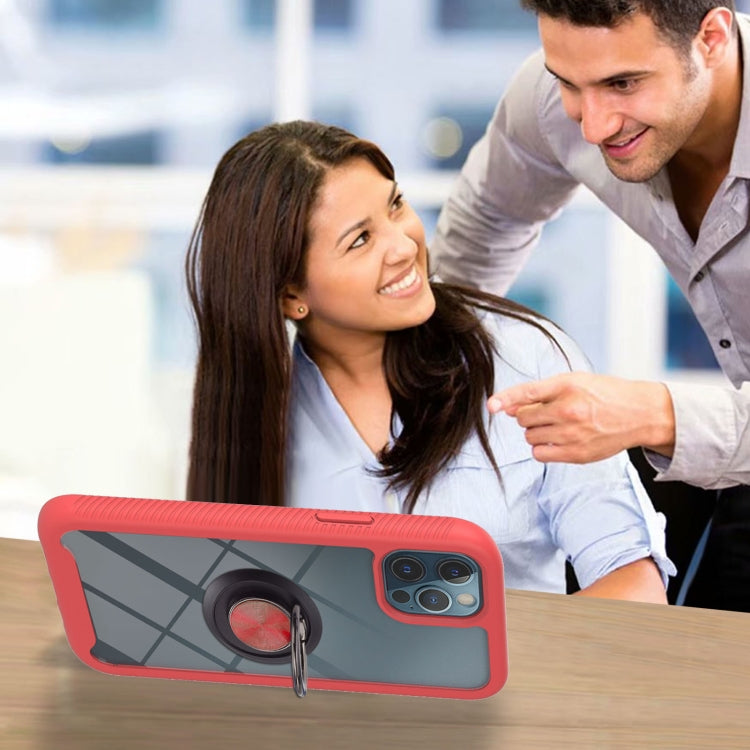 Starry Sky Solid Color Series Shockproof PC + TPU Protective Case with Ring Holder & Magnetic Function, For iPhone 11, For iPhone 11 Pro, For iPhone 11 Pro Max, For iPhone 12 mini, For iPhone 12 / 12 Pro, For iPhone 12 Pro Max��������������������������...