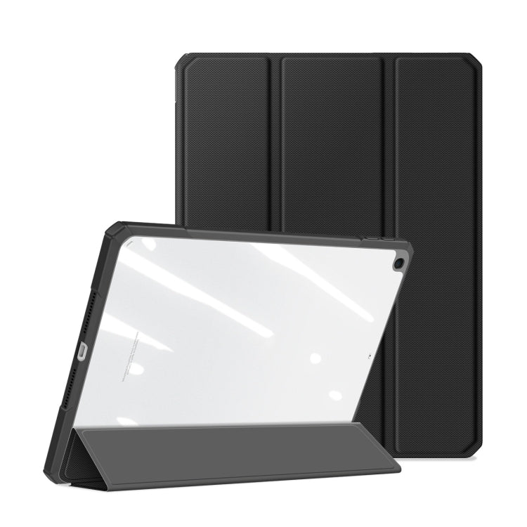 DUX DUCIS TOBY Series Shockproof PU Leather + PC + TPU Horizontal Flip Case with Holder & Pen Slot & Sleep / Wake-up Function, For iPad 9.7 inch 2017 / 2018