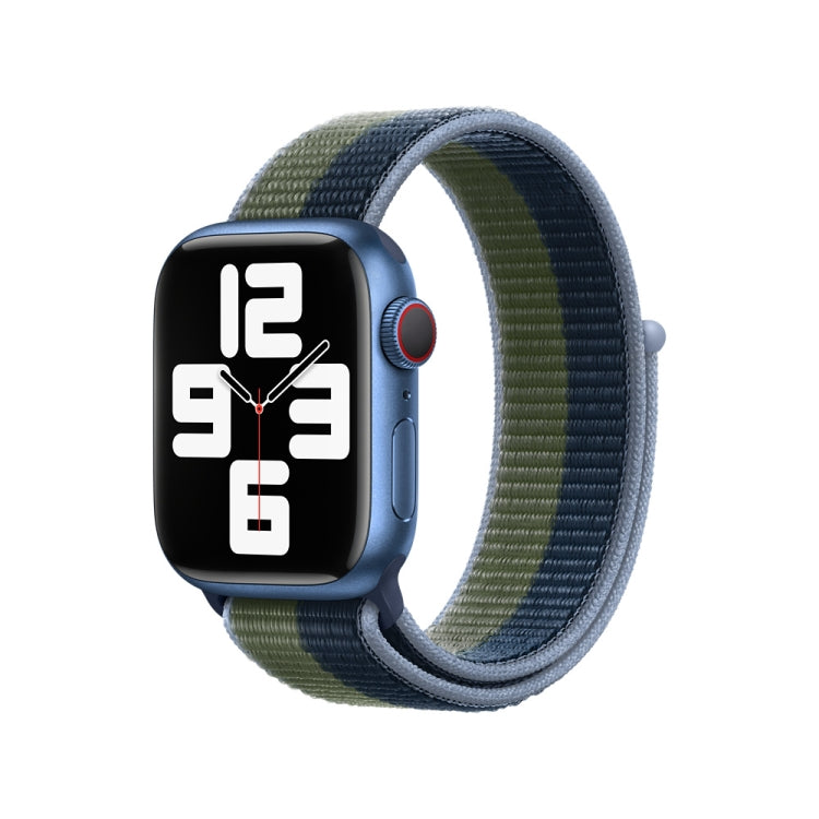 Loop Type Sport Replacement Strap Watchband, For Apple Watch Series 7 45mm / 6 & SE & 5 & 4 44mm