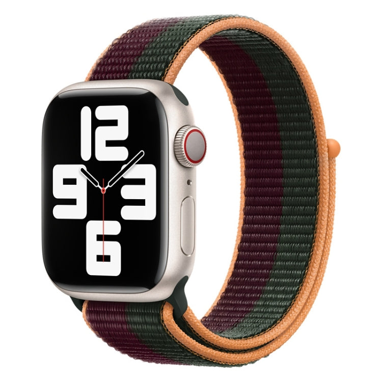 Loop Type Sport Replacement Strap Watchband, For Apple Watch Series 7 45mm / 6 & SE & 5 & 4 44mm