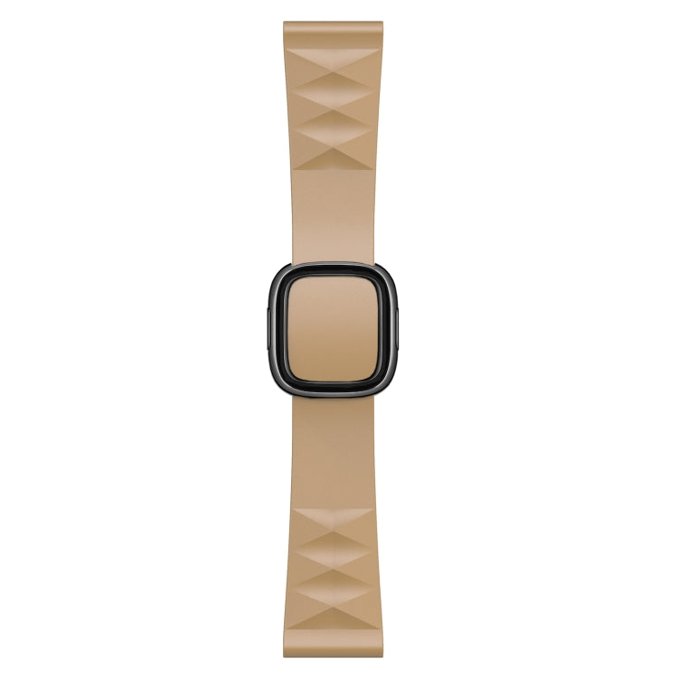 Modern Style Silicone Replacement Strap Watchband For Apple Watch Series 6 & SE & 5 & 4 44mm / 3 & 2 & 1 42mm, Black Buckle, Rose Gold Buckle, Silver Buckle