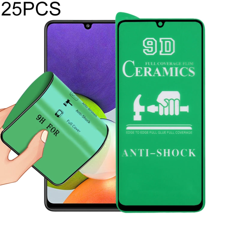 25 PCS 9D Full Screen Full Glue Ceramic Film