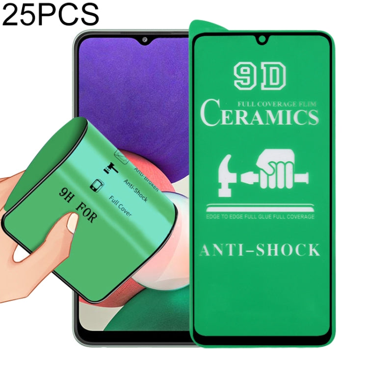 25 PCS 9D Full Screen Full Glue Ceramic Film