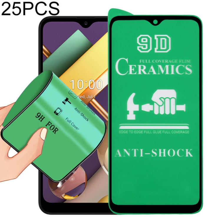 25 PCS 9D Full Screen Full Glue Ceramic Film