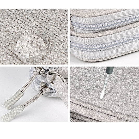 Close-up of SM05 bag's lanyard hook and reinforced attachment hardware
