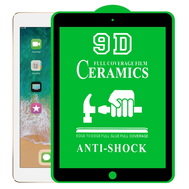 Film céramique 9D plein écran entièrement collé, pour iPad 4/3/2 9,7 pouces (1 PC), pour iPad 10.2 2021/2020/2019 (1 PC), pour iPad Pro 10.5/Air 3 (1 PC), pour iPad mini 3/2/1 (1 PC), pour iPad mini 2019/4 (1 PC), pour iPad Pro 9,7 pouces (1 PC) ...