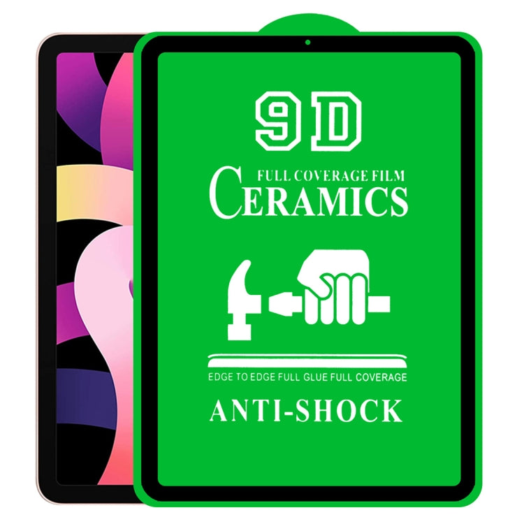 Film céramique 9D plein écran entièrement collé, pour iPad 4/3/2 9,7 pouces (1 PC), pour iPad 10.2 2021/2020/2019 (1 PC), pour iPad Pro 10.5/Air 3 (1 PC), pour iPad mini 3/2/1 (1 PC), pour iPad mini 2019/4 (1 PC), pour iPad Pro 9,7 pouces (1 PC) ...