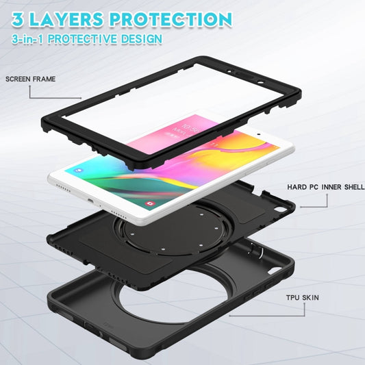 Galaxy Tab A 8.0 T290 case back panel TPU PC dual-layer shockproof material protection
