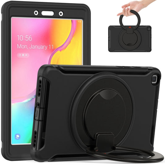 Shockproof TPU PC protective case Samsung Galaxy Tab A 8.0 2019 T290 with 360 rotation foldable handle grip