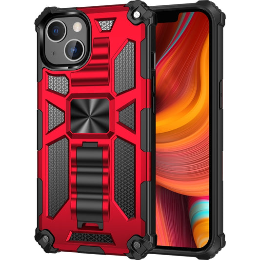 Rugged TPU PC hybrid case iPhone 13 mini drop protection magnetic stand detail