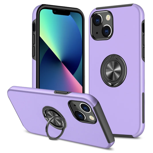 iPhone 13 Pro shockproof magnetic case with invisible ring holder, PC TPU hybrid protection