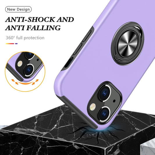 Slim-fit protective case for iPhone 13 Pro with concealed ring stand mechanism