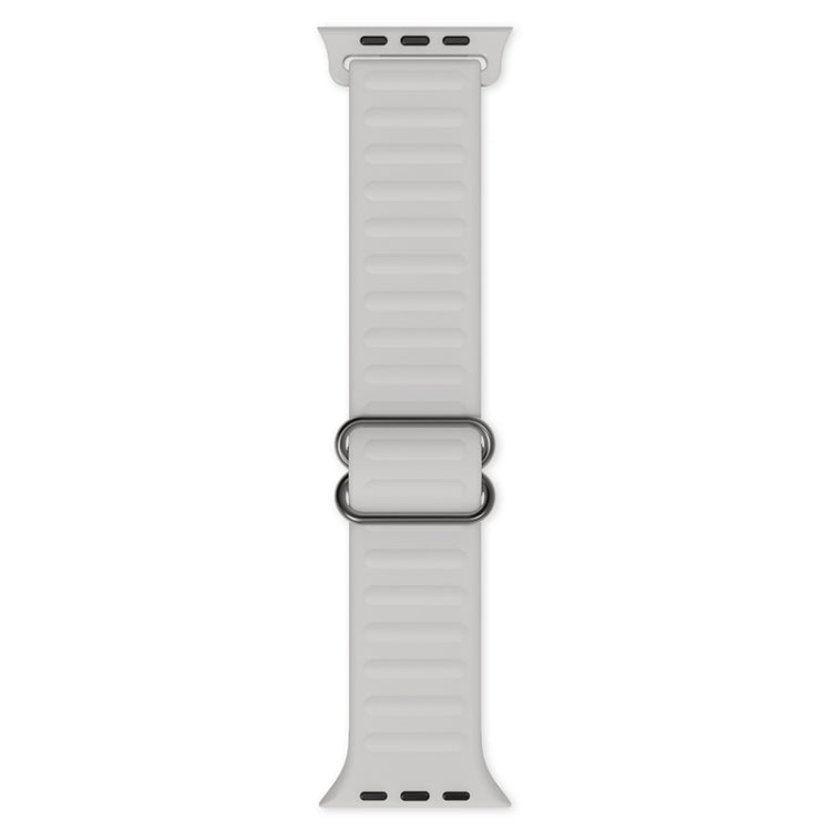 Japanese Word Buckle Silicone Replacement Watchband For Apple Watch Series, 7 45mm / 6 & SE & 5 & 4 44mm / 3 & 2 & 1 42mm