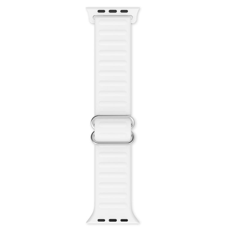 Japanese Word Buckle Silicone Replacement Watchband For Apple Watch Series, 7 41mm / 6 & SE & 5 & 4 40mm / 3 & 2 & 1 38mm