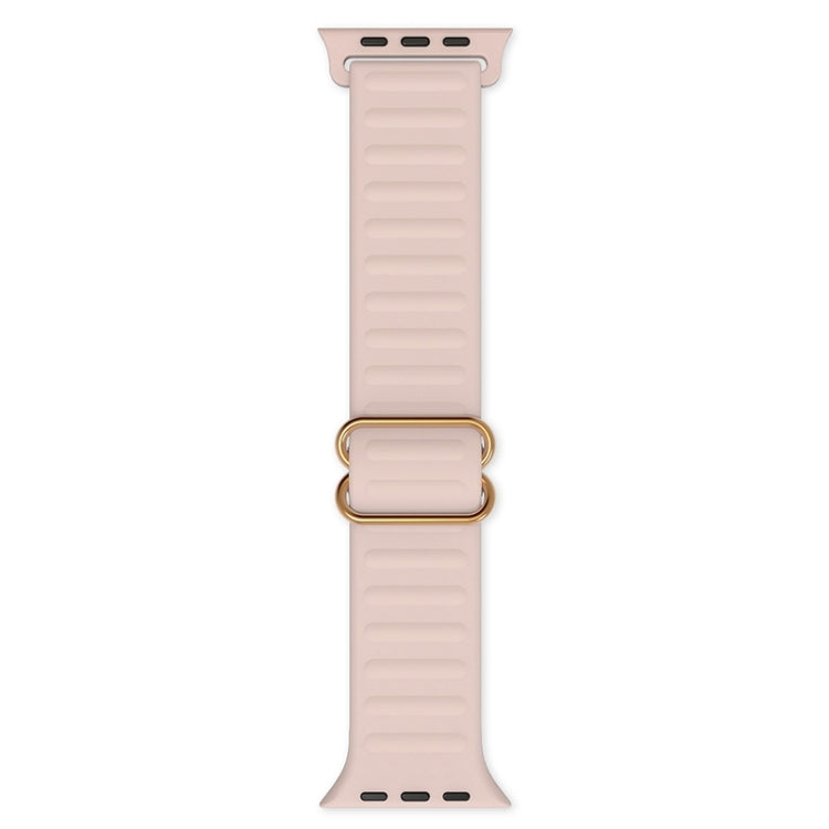Japanese Word Buckle Silicone Replacement Watchband For Apple Watch Series, 7 41mm / 6 & SE & 5 & 4 40mm / 3 & 2 & 1 38mm