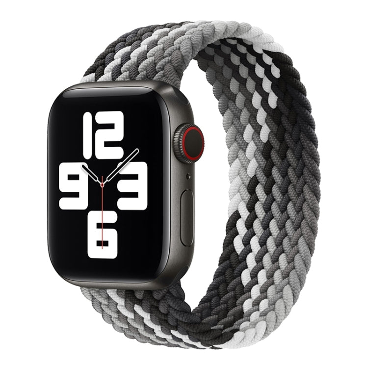 Single Loop Weaving Nylon Replacement Watchband, Size: L 155mm For Apple Watch Series 6 & SE & 5 & 4 40mm / 3 & 2 & 1 38mm, L 155mm 40mm / 38 mm
