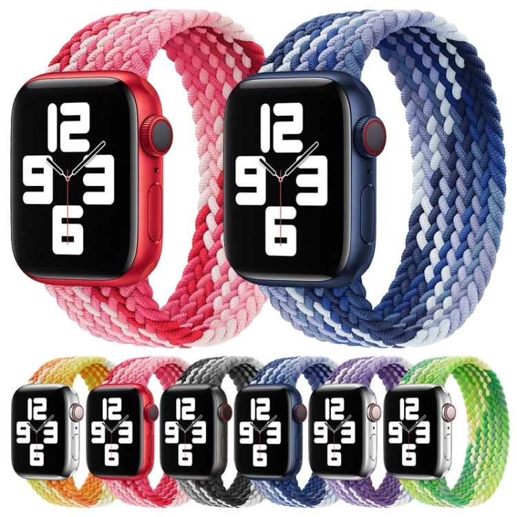 Single Loop Weaving Nylon Replacement Watchband, Size: L 165mm For Apple Watch Series 6 & SE & 5 & 4 44mm / 3 & 2 & 1 42mm, L 165mm 44mm / 42 mm