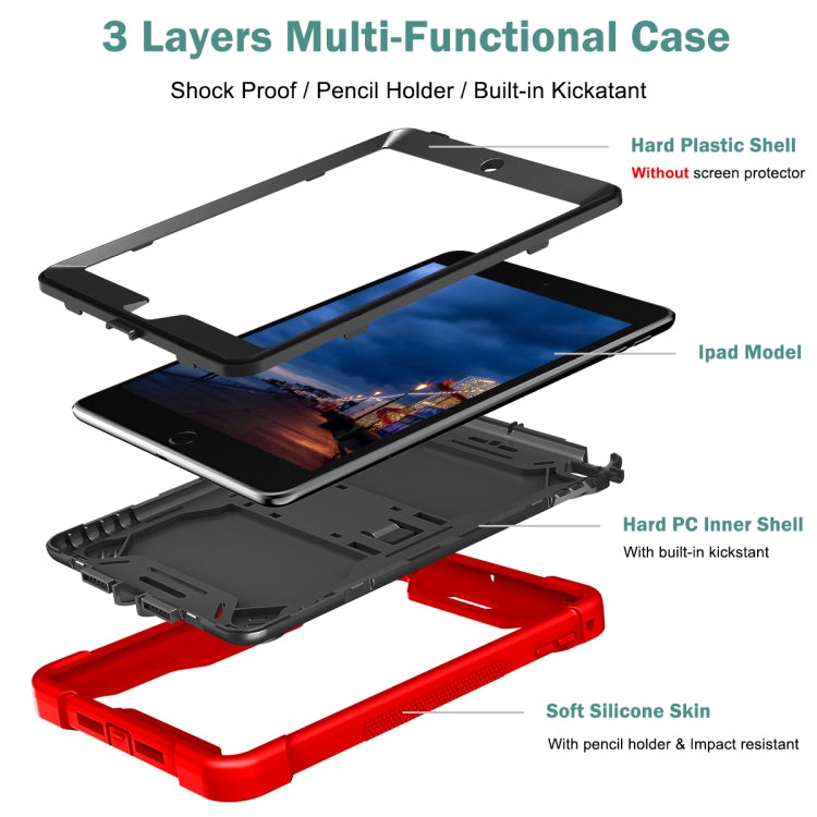 Silicone + PC Shockproof Protective Case with Holder