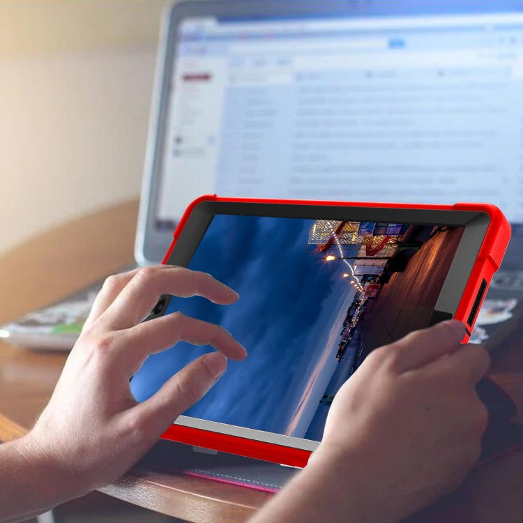 Silicone + PC Shockproof Protective Case with Holder