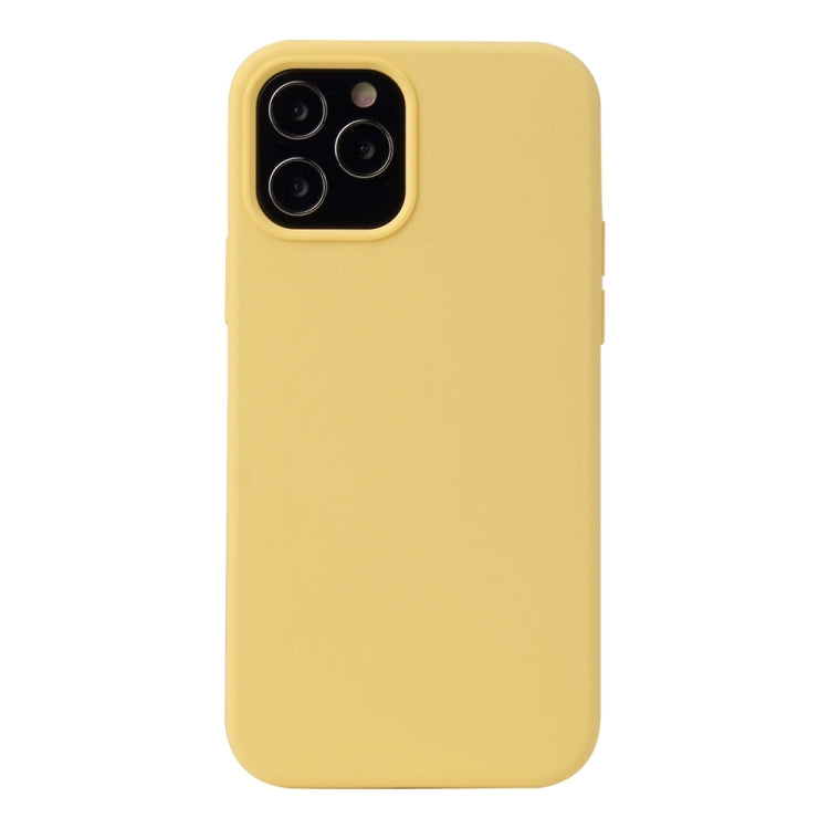 Solid Color Liquid Silicone Shockproof Protective Case