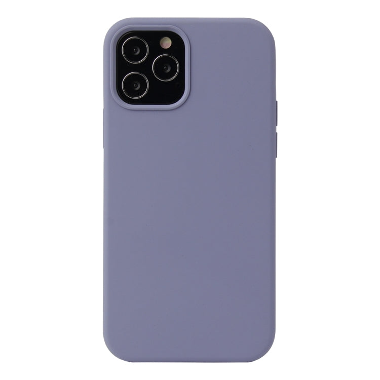 Solid Color Liquid Silicone Shockproof Protective Case, For iPhone 13