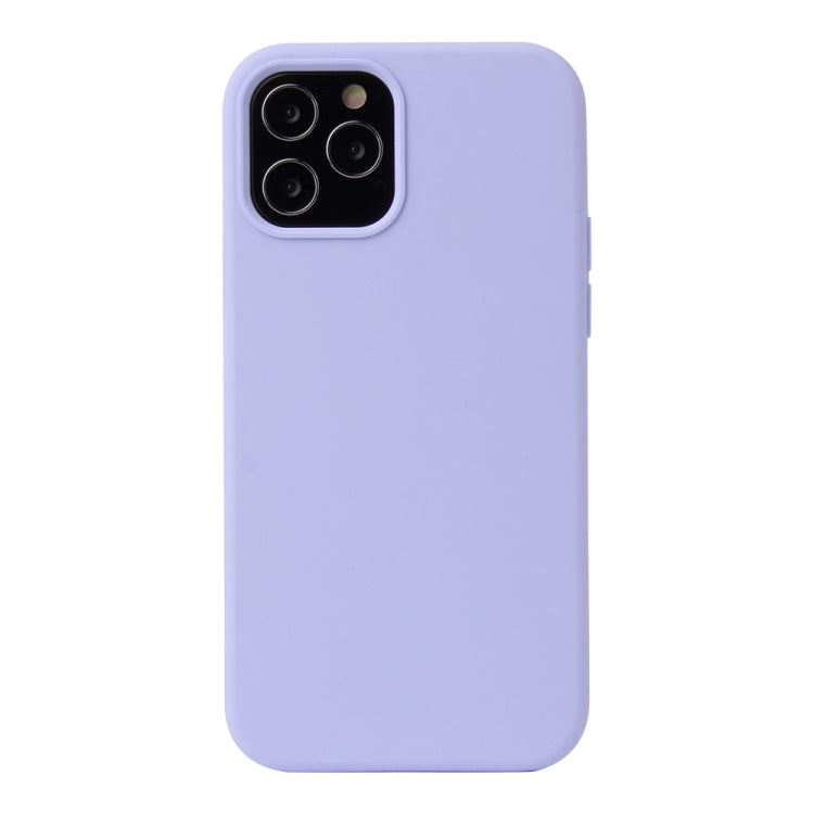 Solid Color Liquid Silicone Shockproof Protective Case, For iPhone 13 Pro