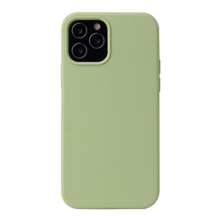 Solid Color Liquid Silicone Shockproof Protective Case