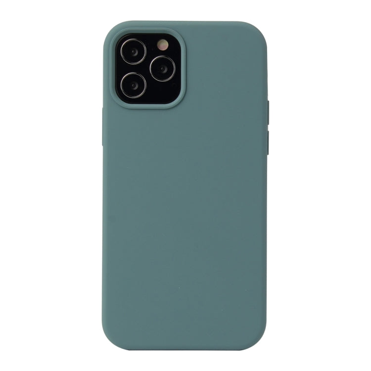 Solid Color Liquid Silicone Shockproof Protective Case, For iPhone 13 Pro