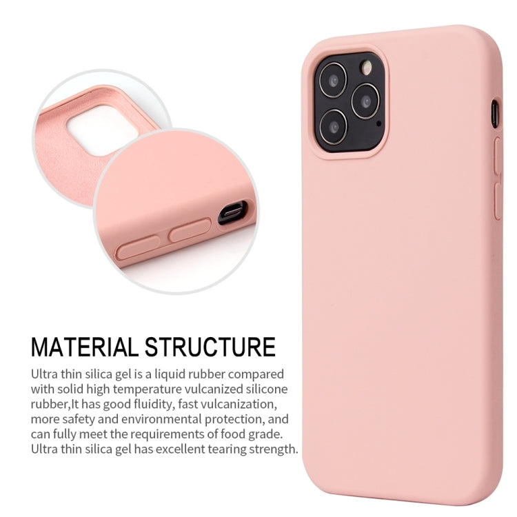 Solid Color Liquid Silicone Shockproof Protective Case
