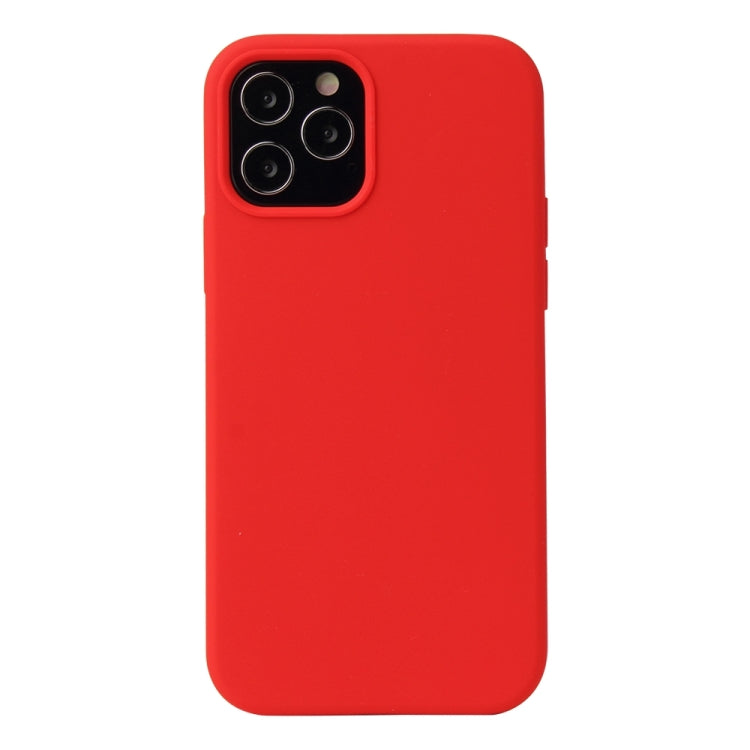 Solid Color Liquid Silicone Shockproof Protective Case