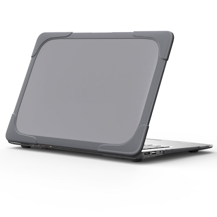 TPU + PC Two-color Anti-fall Laptop Protective Case, For MacBook Air 13.3 inch A1466 / A1369, For MacBook Pro Retina 13.3 inch A1502 / A1425, For MacBook Pro Retina 15.4 inch A1398, For Microsoft Surface Laptop 3 / 4 15 inch����������������������������...