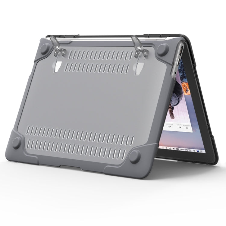 TPU + PC Two-color Anti-fall Laptop Protective Case, For MacBook Air 13.3 inch A1466 / A1369, For MacBook Pro Retina 13.3 inch A1502 / A1425, For MacBook Pro Retina 15.4 inch A1398, For Microsoft Surface Laptop 3 / 4 15 inch����������������������������...