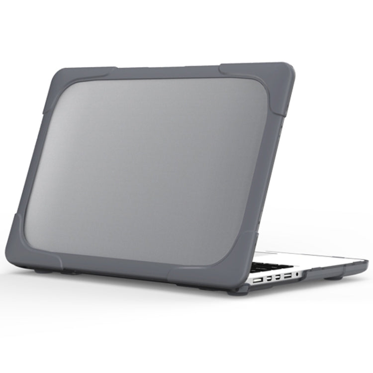 TPU + PC Two-color Anti-fall Laptop Protective Case, For MacBook Air 13.3 inch A1466 / A1369, For MacBook Pro Retina 13.3 inch A1502 / A1425, For MacBook Pro Retina 15.4 inch A1398, For Microsoft Surface Laptop 3 / 4 15 inch����������������������������...