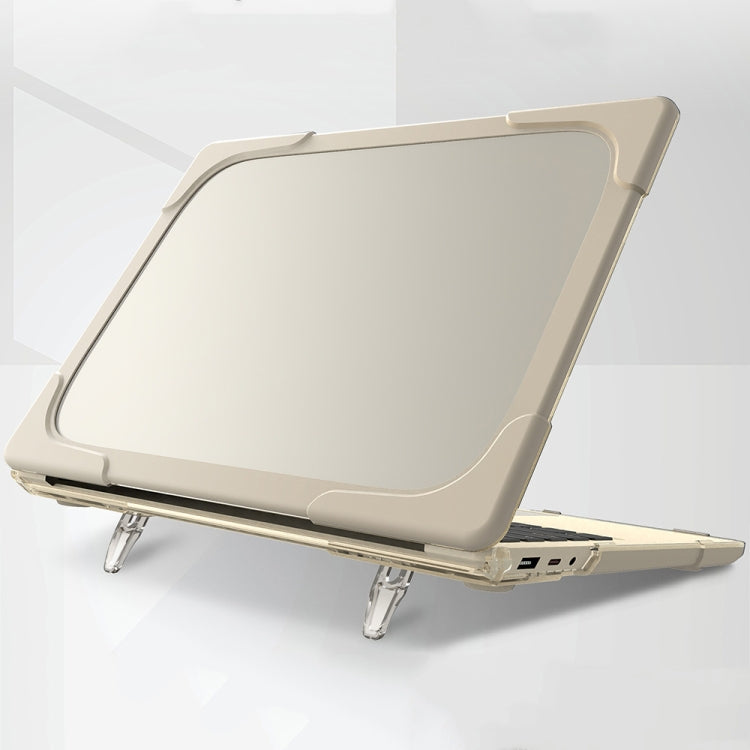 TPU + PC Two-color Anti-fall Laptop Protective Case, For MacBook Air 13.3 inch A1466 / A1369, For MacBook Pro Retina 13.3 inch A1502 / A1425, For MacBook Pro Retina 15.4 inch A1398, For Microsoft Surface Laptop 3 / 4 15 inch����������������������������...