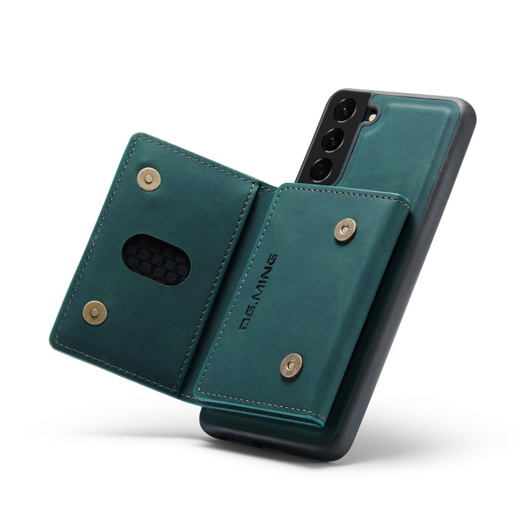 DG.MING M2 Series 3-Fold Multi Card Bag Back Cover Shockproof Case with Wallet & Holder Function