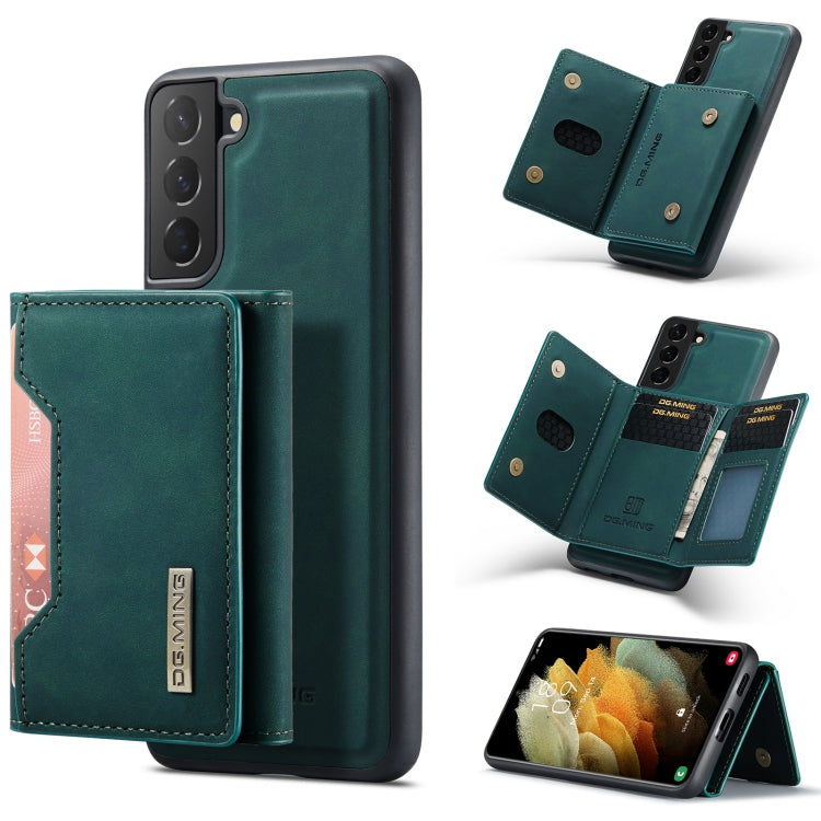 DG.MING M2 Series 3-Fold Multi Card Bag Back Cover Shockproof Case with Wallet & Holder Function