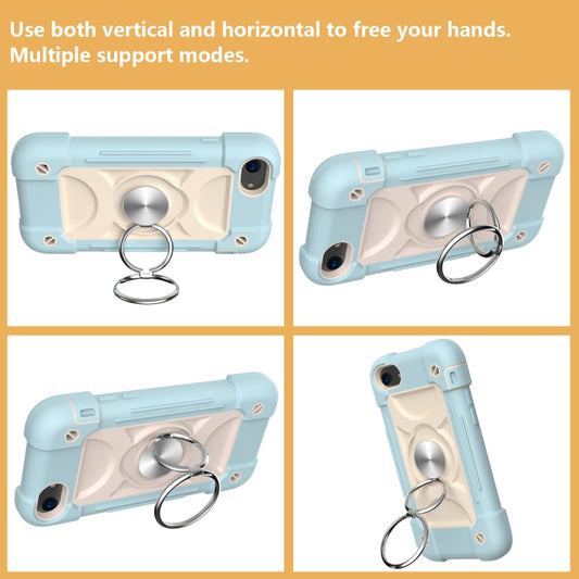 Shockproof case corner drop protection silicone hybrid material closeup