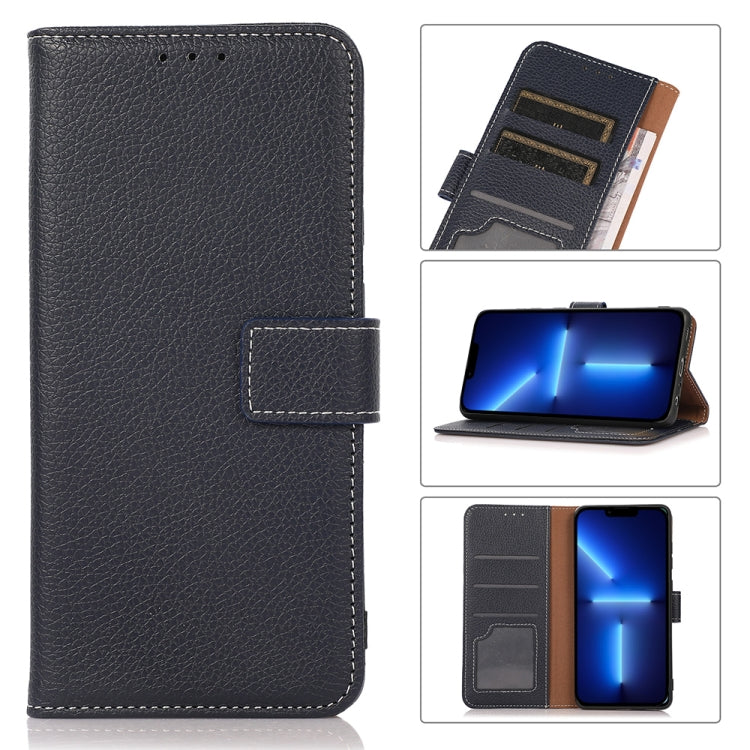 Litchi Texture PU + TPU Horizontal Flip Leather Case with Holder & Card Slots & Wallet