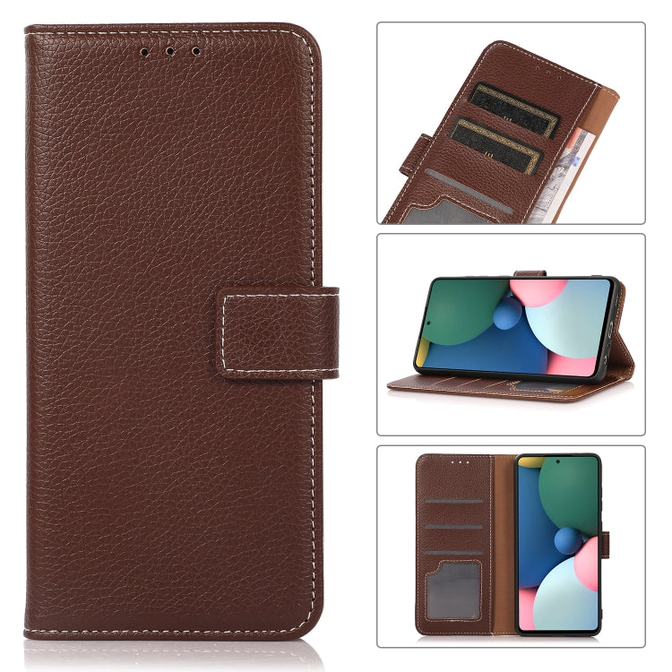 Litchi Texture PU + TPU Horizontal Flip Leather Case with Holder & Card Slots & Wallet