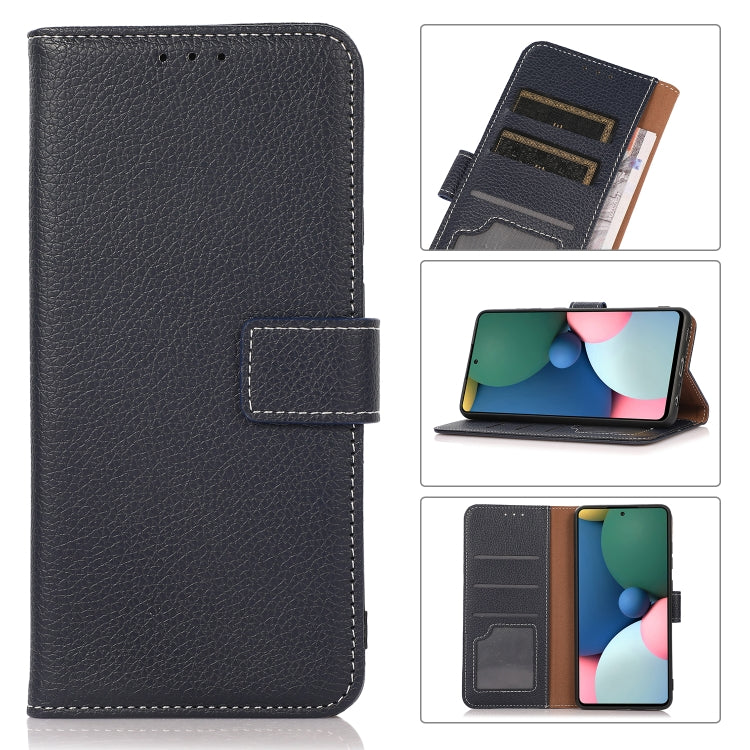 Litchi Texture PU + TPU Horizontal Flip Leather Case with Holder & Card Slots & Wallet