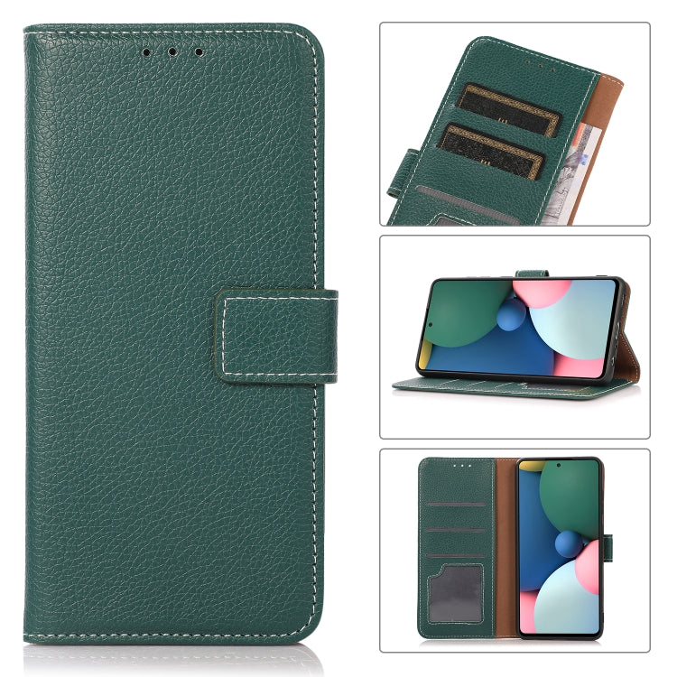Litchi Texture PU + TPU Horizontal Flip Leather Case with Holder & Card Slots & Wallet
