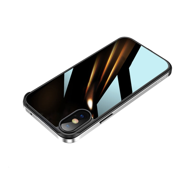 SULADA Shockproof Aviation Aluminum Metal Frame + Nano Glass + TPU Protective Case, For iPhone 12 Pro, For iPhone 12 Pro Max, For iPhone 11 Pro Max, For iPhone XS / X
