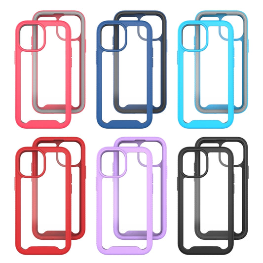 iPhone 13 Pro Max case with dual-layer starry sky design from multiple angles