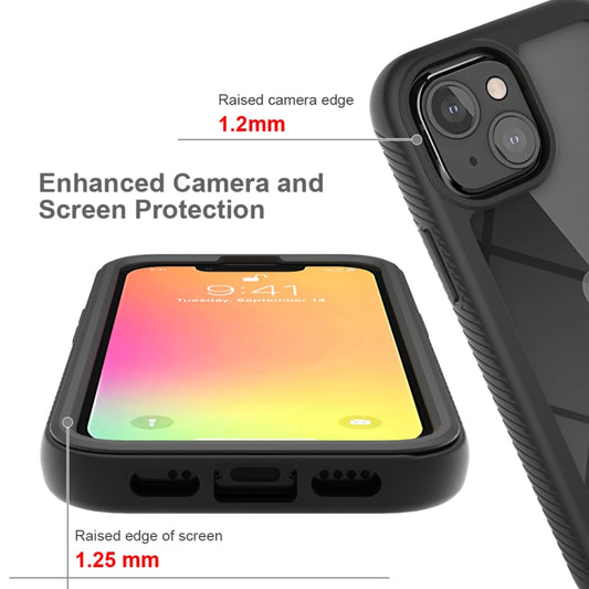 Close-up of premium PC TPU blend protective case for iPhone 13 Pro series