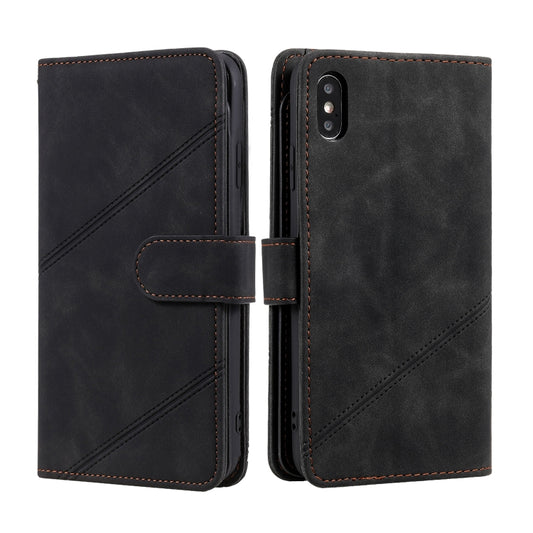 Horizontal flip design with multi-card storage slots for iPhone 7 and SE 2020
