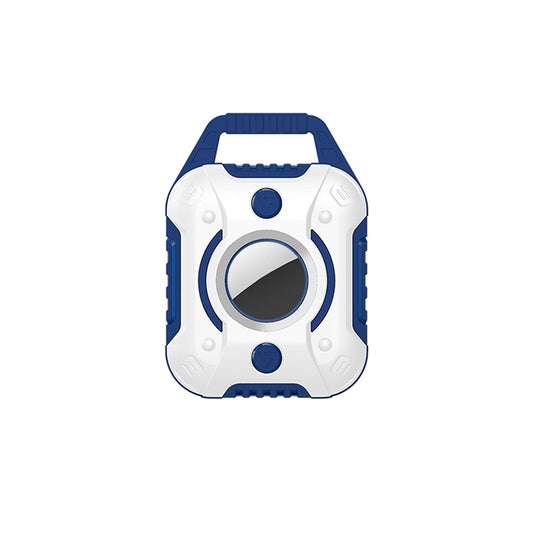 Rugged dual-layer TPU and polycarbonate AirTag cover with King Kong branding