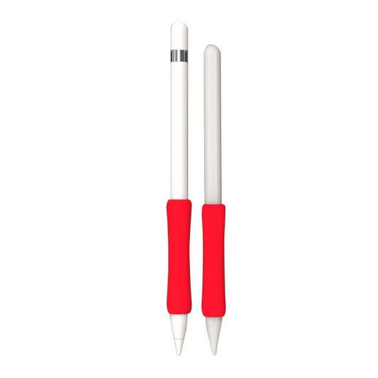 Colorful protective sleeves compatible with both Apple Pencil models