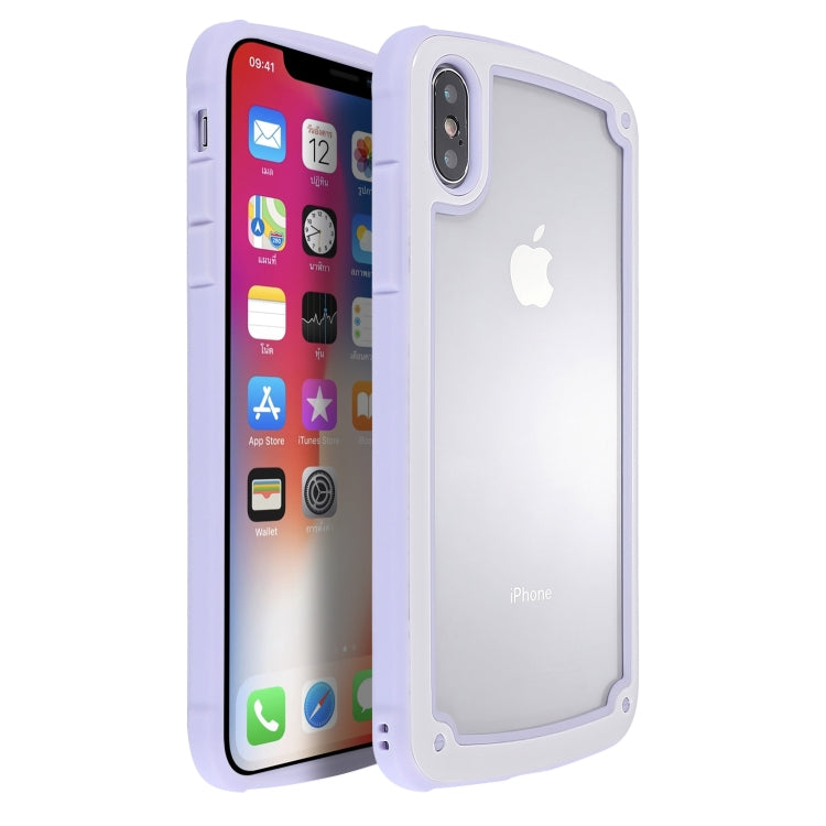 Candy-Colored TPU Transparent Shockproof Case, For iPhone XR